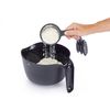 MasterClass Smart Space Non-Stick Collapsible Plastic Measuring Cups - Black / Grey (Set of 4)