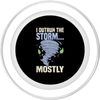 I Outrun The Storm Mostly Storm Chasing Tornado Chaser PopSockets PopGrip for MagSafe