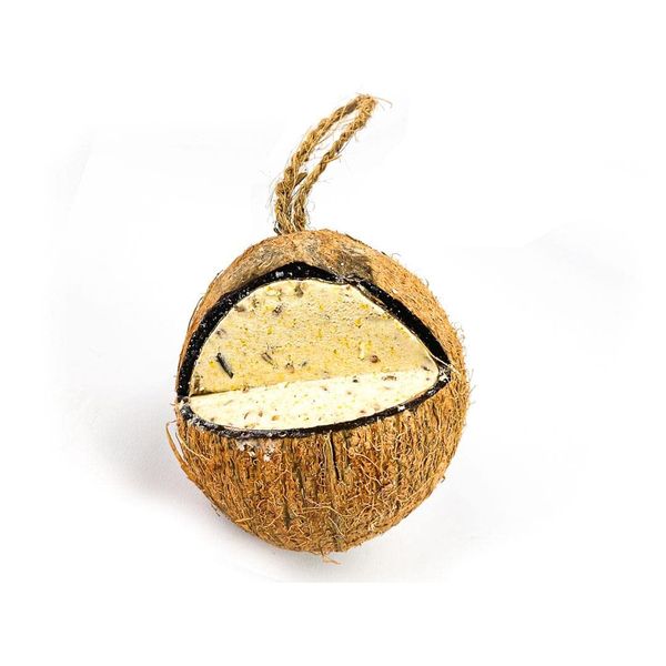 Chubby Quarter Cut Filled Coconut Wild Bird Food