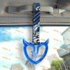Crystal Devil Broken Heart TSURIKAWA BL Ring Car Bus Handle Strap Fabric BLW X2