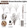 Snowtime 1.5m Birch Tree with 64 Ice White LEDs