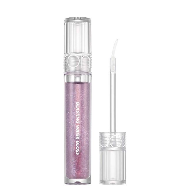 rom&nd Gusting Water Gloss #02 Night Marine Lipstick, 0.2 oz (4.3 g) x 1