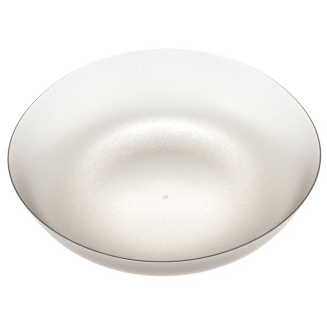 Plakira Fluctuating Plate, Bowl, Curry Plate, Pasta Plate, Salad Plate, Light Gray, 8.3 inches (21 cm) Diameter, Large Plate Size, Dishwasher Safe, Heat Resistant to 100°C, Unbreakable Tableware,