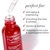 Dermelect Cosmeceuticals Self-Esteem Beauty Sleep Serum for Face - Glycolic Acid, Salicylic Acid, L-Ascorbic Acid, Resurfacing Serum for Acne Spots, Pores, Wrinkles, 1 oz