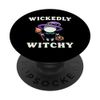 Wickedly Witchy Cute Halloween Cartoon PopSockets Swappable PopGrip