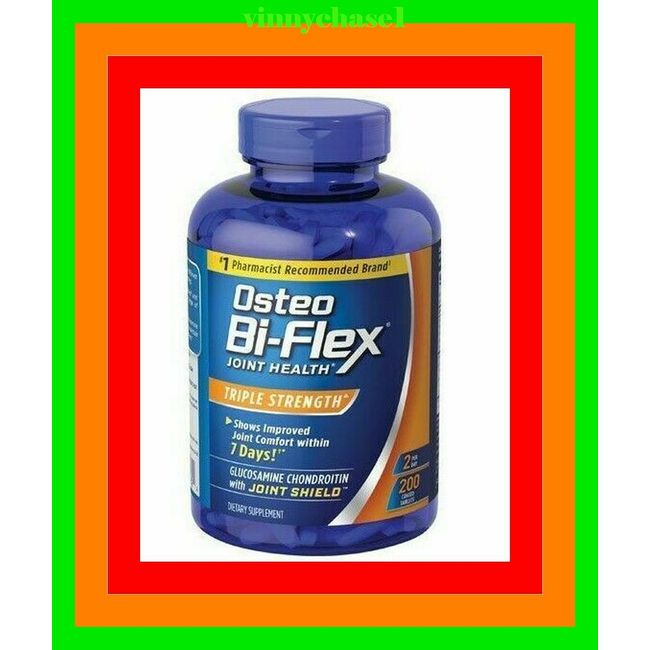 Osteo Bi-Flex Triple Strength Glucosamine 1500 & Chondroitin MSM Joint Care 200