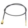 sourcing map 3.2ft Metal Flexible Shaft Cable for Bench Grinder Drill Press