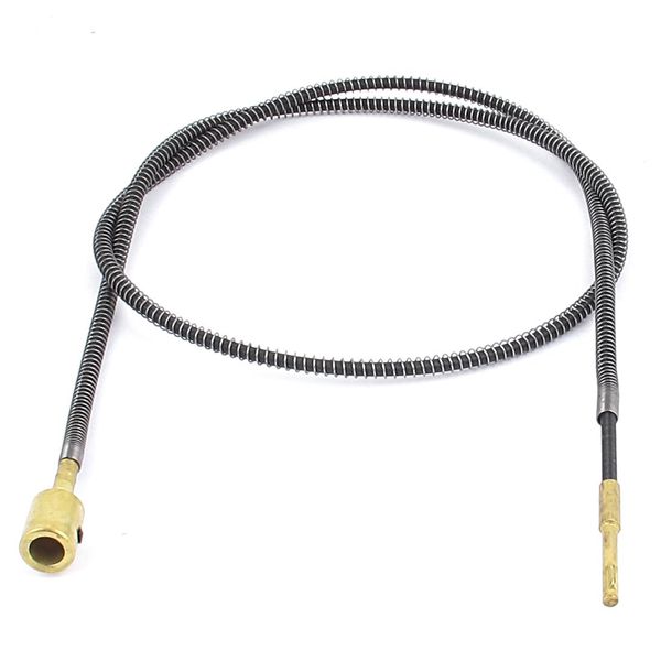 sourcing map 3.2ft Metal Flexible Shaft Cable for Bench Grinder Drill Press