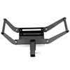 Winch Mounting Plate Bracket Foldable Cradle For Towing Trailer Off-Road