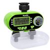 Aqualin Two Outlet Water Hose Timer Garden Watering Computer Electronic Irrigation Controller, Green