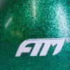 FTM Wizzball Hand Whistle Green Flitter