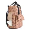 Babymel Georgi Eco Convertible Backpack Caramel Leopard