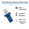 Katadyn BeFree Water Filter Replacement Cartridge Blue Easy Clean 1 Micron