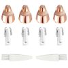 Flawliss Replacement Heads for Finshing Toush Flawliss Eyebrow Hair Remover, Replacement Blades for Flawliss Brows Hair Trimmer, Pack of 4