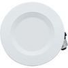 AH Lighting 4" LED Selectable 5CCT 9W Recessed Baffled Retrofit Kit Reflector