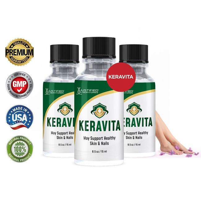 Keravite Nail Serum 3 Bottles