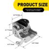 Lower Door Hinge Front Left Driver for 2007-2013 Chevy Silverado GMC Sierra 1500