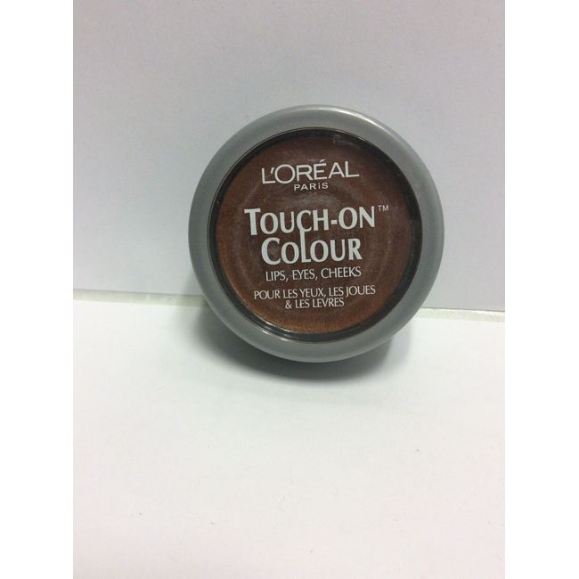 SLIGHTLY SMUDGED L'Oreal Touch-On Colour For Lips Eyes & Cheek SHIMMERING BRONZE