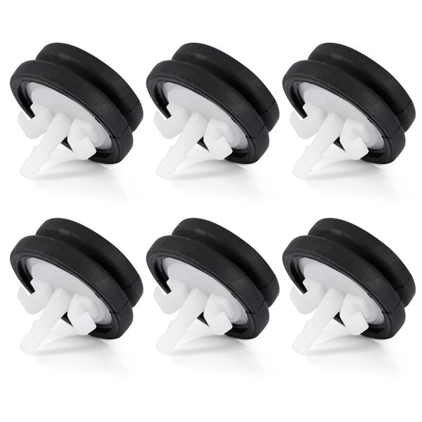 6pcs Snowblower Parts for Furgle 667460 Toro, Premium Detachable Snowblower Primer Bulb Snow Blower Accessories Perfect Replacement Parts for Snow Blower(Black, White)