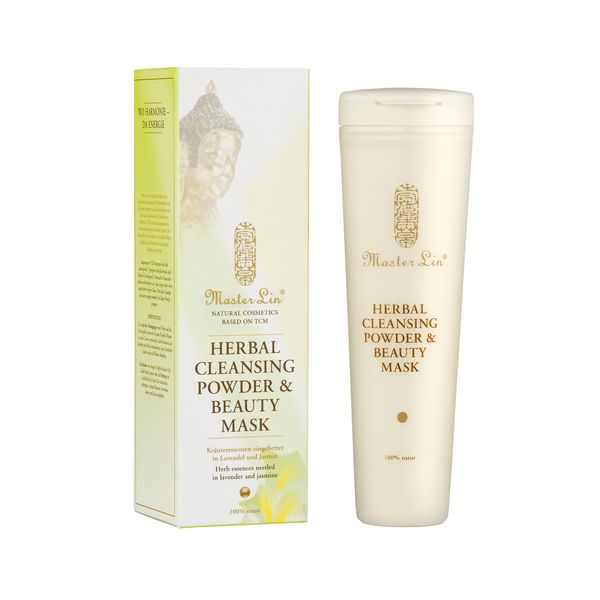 Master Lin Herbal Face Cleansing Powder & Beauty Mask, 1er Pack (1 x 40 g)