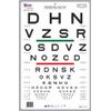 Logarithmic Vision Chart with Red/Green Bar Visual Acuity Test 4m/13ft 12" x 18"