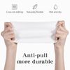 2Pack Disposable Towel Cotton Tissues Makeup Facial Pads for Removing Face Eye Makeup and Nail Polish plain weave