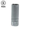 Teng M.Rosso M120040c Spark Plug Socket 16mm 1/2 Square Drive