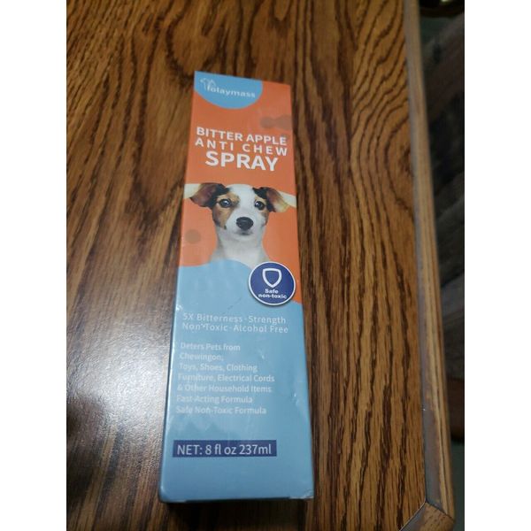 Folaymass Bitter Apple Pet Anti Chew Spray 8 fl oz. New Factory Sealed