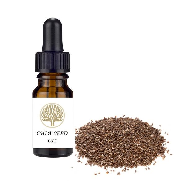 100% NATURAL Chia Seed Virgin Oil. Antioxidant, anti-aging, regenerate tissue. (10ml)