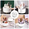 Rotating Makeup Brush Holder 360° for Brushes Nail Polish Vanity Organizer