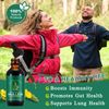 Mullein Leaf Liquid Drops,Mullein Drops,Mullein Leaf Extract Drops,Mullein Herbal Supplements Drops for Fast Absorption 60ml(2pcs)