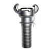 Interstate Pneumatics CU-903 1 Inch Hose Barb Straight Through Jack Hammer Coupler