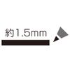 Shachihata K-177N Dry Marker Permanent Marker, Medium Point, Round Point, Sky Blue