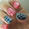 Badge Theme  Nail Art Stamping Template Image Plate Stamper Scraper Kit BP 27