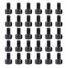 M4 x 28mm Hex Socket Head Bolts, Black Stainless Steels Allen Thread Cap Screws for Machine, 30 Pcs