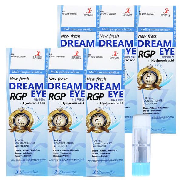 Dream Eye RGP Multipurpose Solution 350mlX6 (Hard Lens Case)