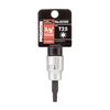 PROXXON Torx Bit Socket, 3/8 Inch, No Messing Hole, T25 No. 83585