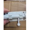 Barrel Bolt Latch 6.3" Heavy Duty  Slide Lock Solid 304 SS  White Free Ship