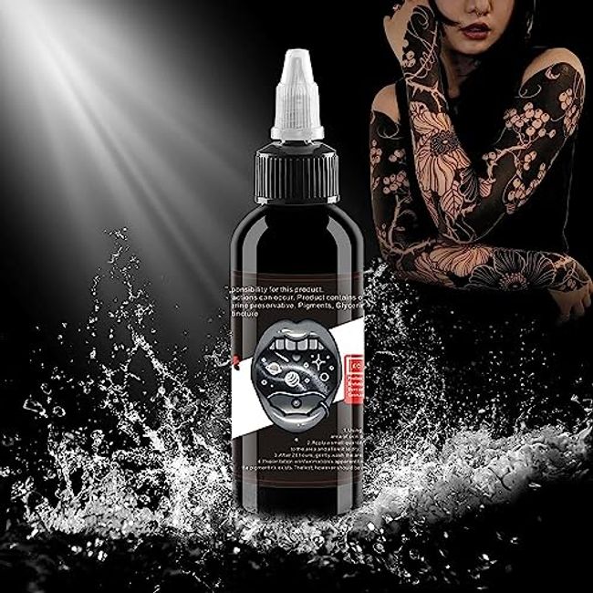 Dynamic Colour Black Tattoo Ink USA - Different Sizes! 30ml, 60ml