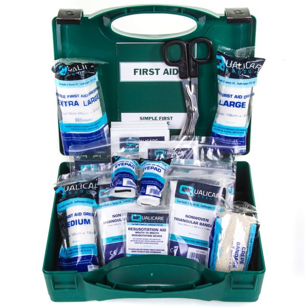 HSA Approved 50 Piece First Aid Kit - Work/Caravan/Car Travel Emergency Hard Case