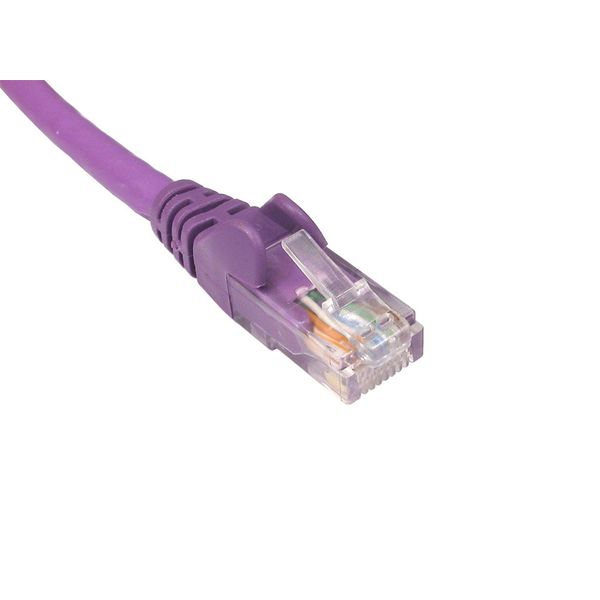 World of Data 3m VIOLET CAT5E (enhanced) Network Cable - Ethernet - LAN - Patch - Internet - Broadband - Router - Hub - Modem -10/100