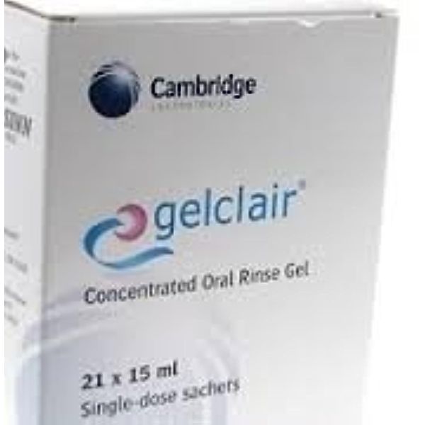 gelclair concentrated oral rinse, 21 Count x 15ml sachets