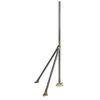 Jiffy Mount - 3' Double Footed Mast with 18" Legs - Antenna/Dish Mount