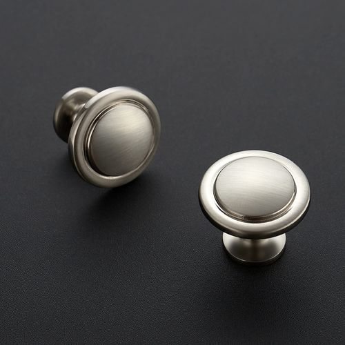 Ravinte 20 Pack 1-1/4 Inch Kitchen Cabinet Knobs Brushed Nickel Zinc Pulls Door Handles for Dresser Drawers