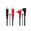 HosaTech CRA-202DJ 2m Dual RCA to Same with Ground Wire Stereo Interconnect Cable
