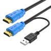 MT-VIKI 3m/10ft 2in1 USB-A & HDMI KVM Cable for HDMI KVM Switcher