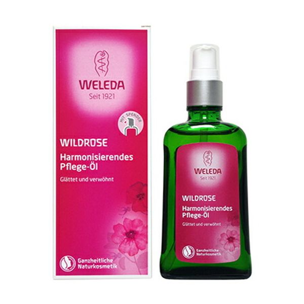 Weleda Wild Rose Oil &lt;Wild Rose Body Oil&gt; (Pump Type) (Body Oil) 100ml