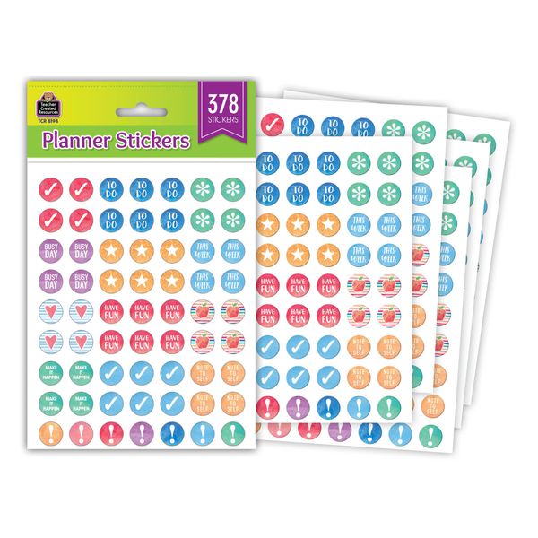 Watercolor Planner Mini Stickers