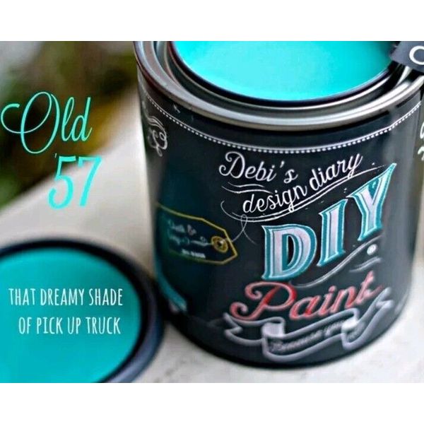 Debi's Design Diary DIY Paint in Old '57 Green 32 fl oz Chalk Paint Quart