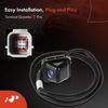 A-Premium Park Assist Camera Rear View Backup Reverse Camera Compatible with Select Cadillac Models - 2016-2017 XTS - Replace# 84003129